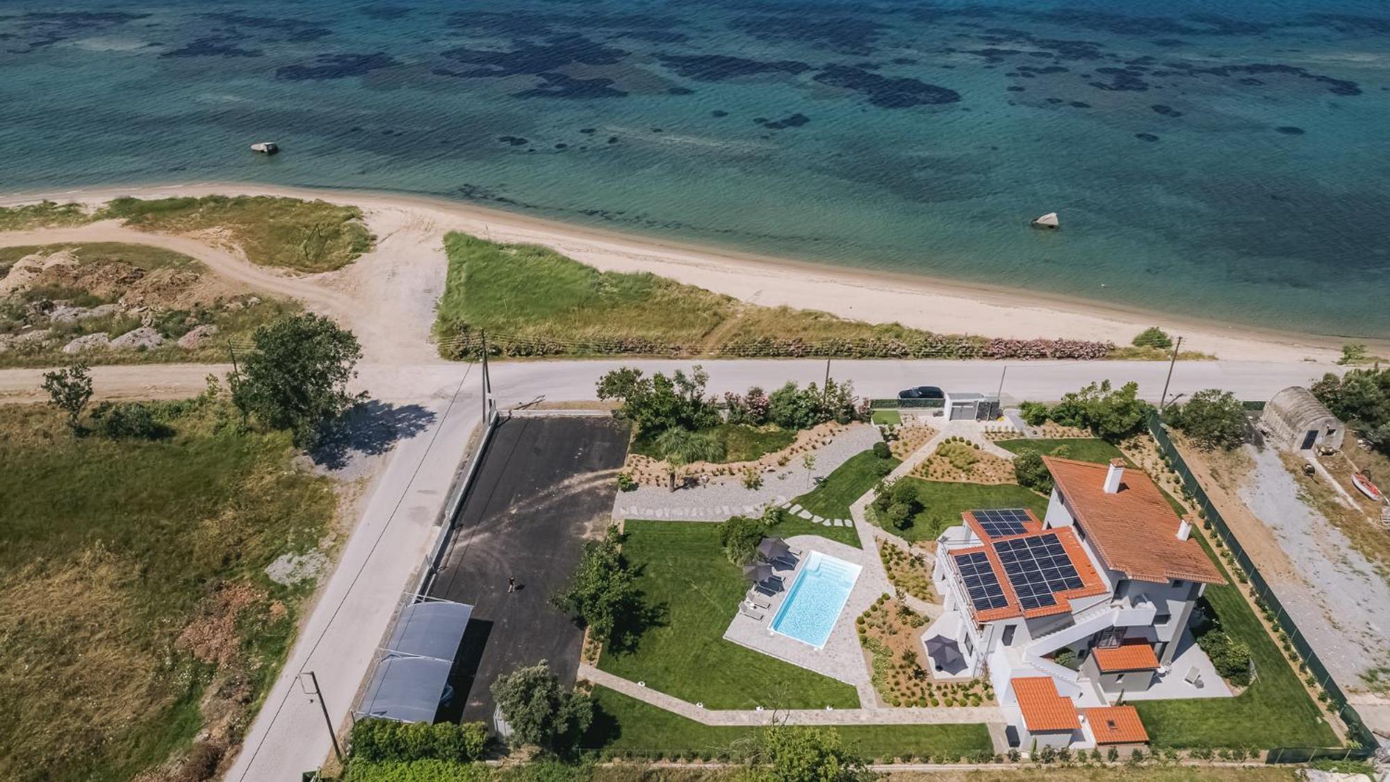 Electra Beachfront Suites, Nea Irakleia Kültér fotó