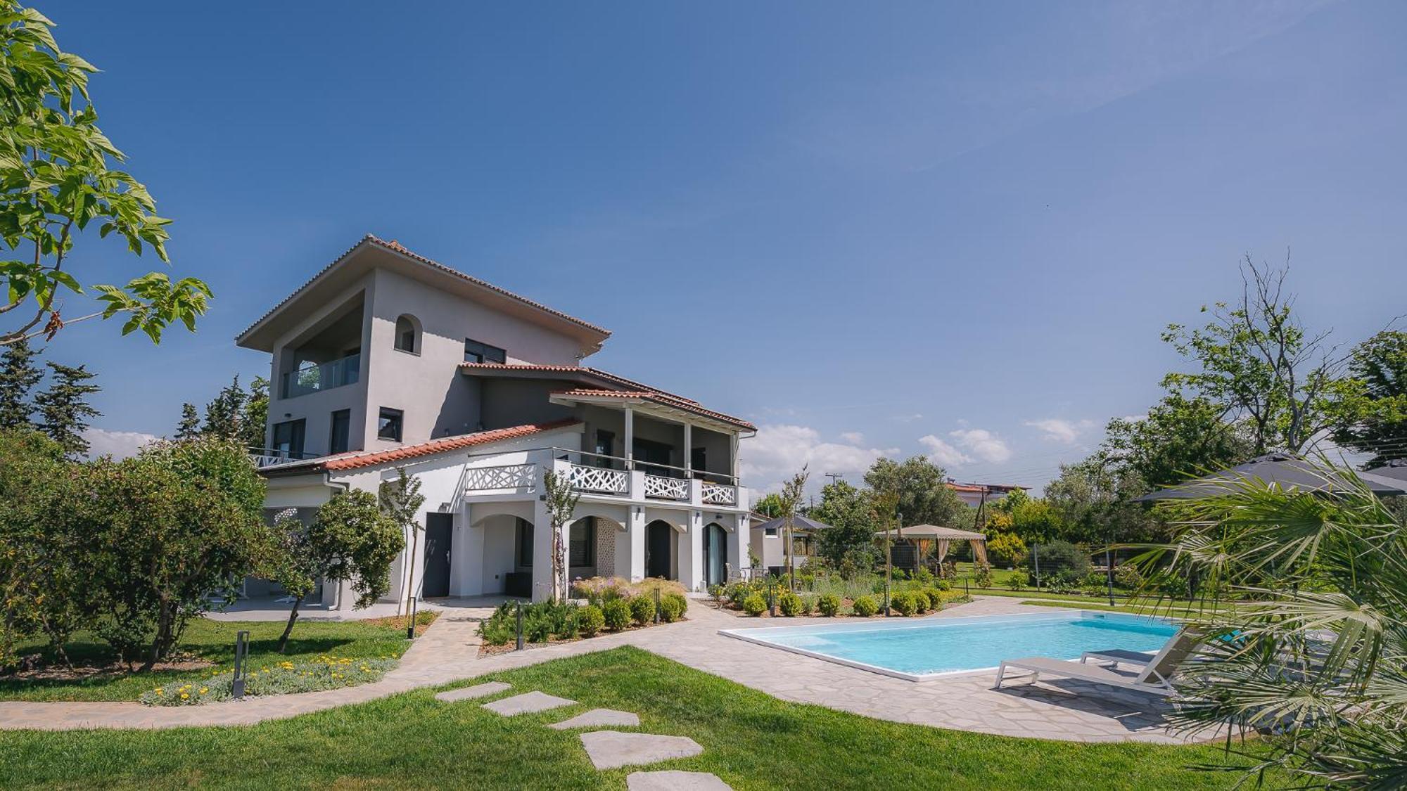 Electra Beachfront Suites, Nea Irakleia Kültér fotó
