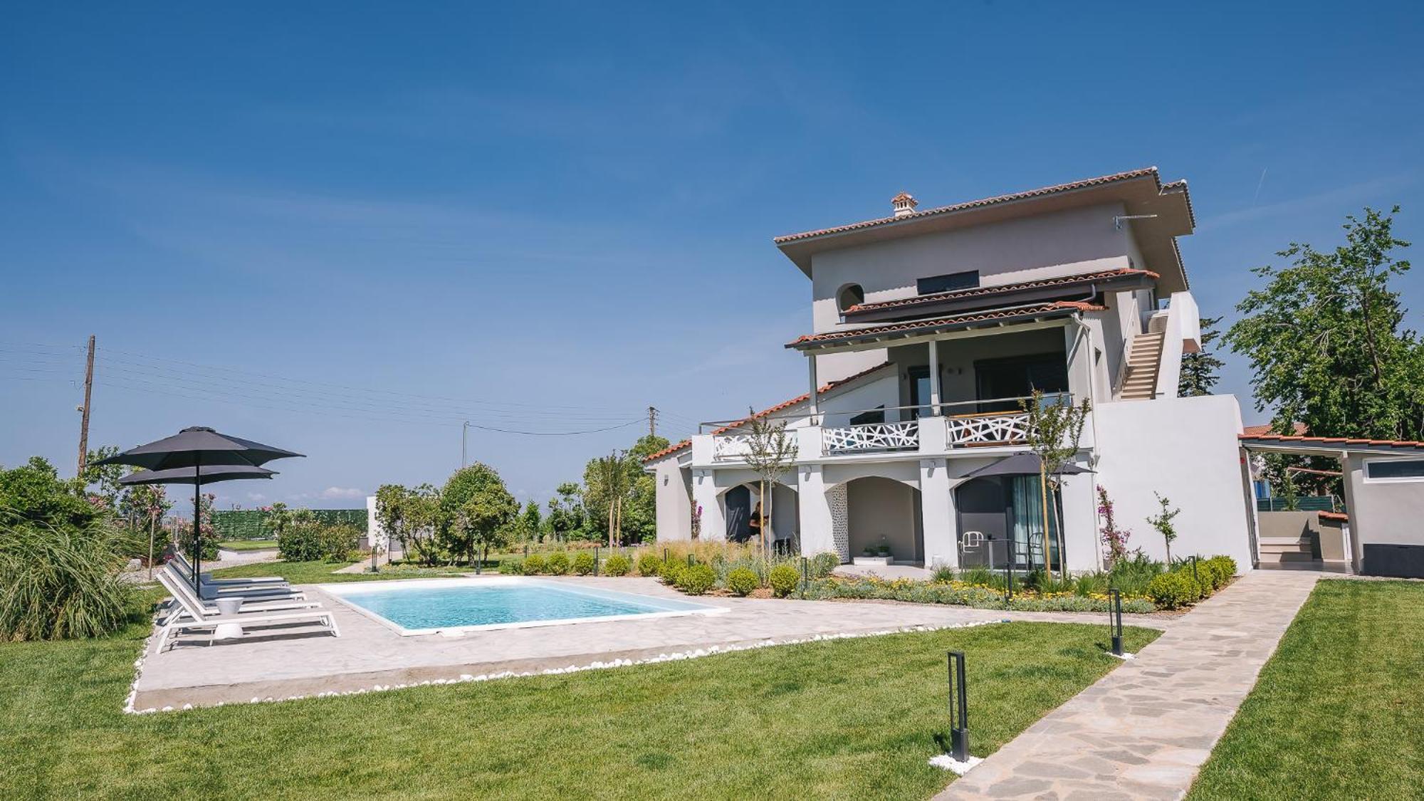 Electra Beachfront Suites, Nea Irakleia Kültér fotó