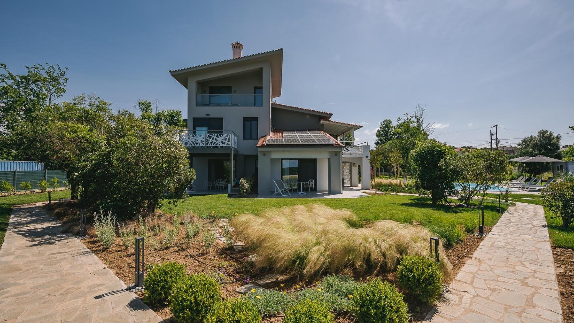 Electra Beachfront Suites, Nea Irakleia Kültér fotó